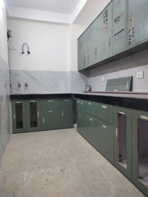 Kitchen in 1 BHK Builder Floor at Palm Residency Chhatarpur, Chattarpur – for Rent