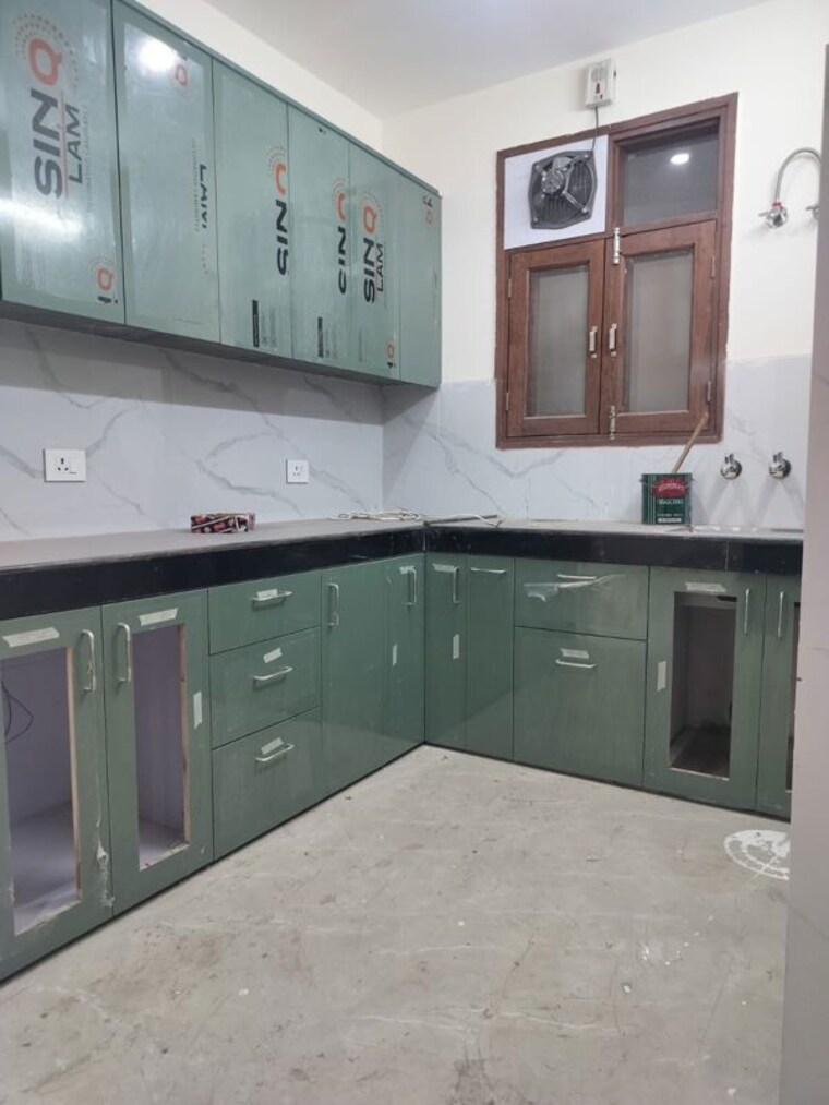 Kitchen, palm-residency-chhatarpur 1 Bedroom 200 Sq.Ft. Builder Floor In Chattarpur Delhi 10070583