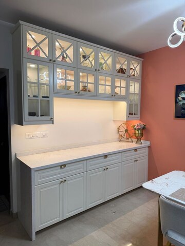 Kitchen in 3 BHK Apartment at DNR Spring Leaf, Koramangala – for Rent