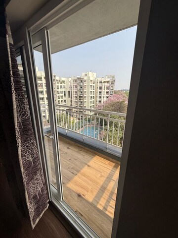 Balcony in 3 BHK Apartment at DNR Spring Leaf, Koramangala – for Rent