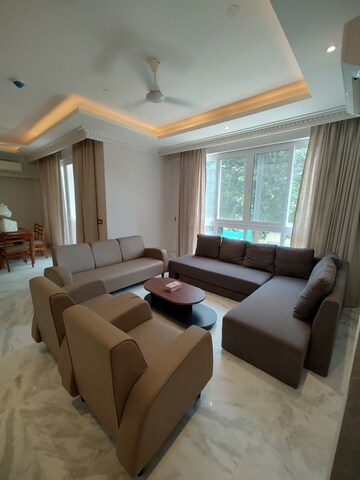 Living Room in 2 BHK Apartment at Krisumi Waterfall Residences, Sector 36a – for Rent