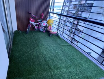 Balcony in 2 BHK Apartment at MJ Shah Centrio, Govandi – for Sale