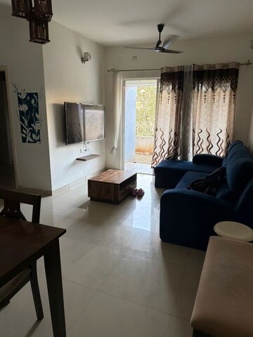 Living Room in 2 BHK Apartment at Godrej Prana, Undri – for Rent