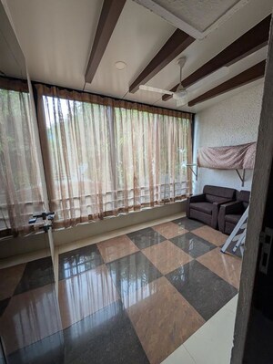 Balcony in 3.5 BHK Villa at Clover Village, Wanowrie – for Rent