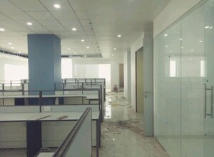 Building Lobby in  Office Space at Ashar Estate, Wagle Industrial Estate – for Rent