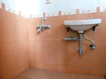 Bathroom in 2 BHK Apartment at Swanashilp Apartment, Karve Nagar – for Rent