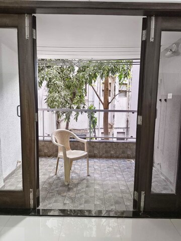 Balcony in 3 BHK Apartment at Dahanukar Apartments, Kothrud – for Rent