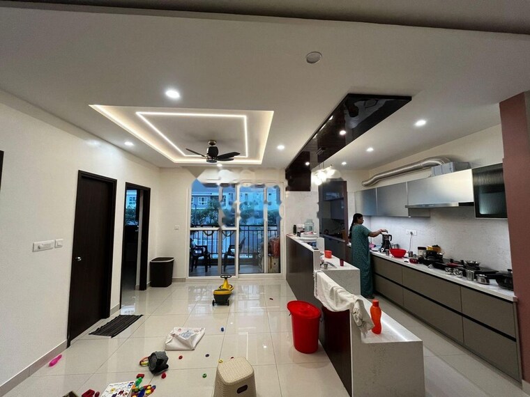 Kitchen, puravankara-purva-zenium 3 Bedroom 1789 Sq.Ft. Apartment In Hosahalli Bangalore 10070794