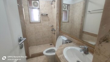 Bathroom in 3 BHK Apartment at Hiranandani Heritage Tower, Powai – for Rent