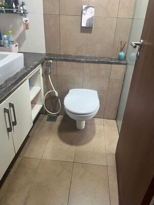 Bathroom in 3 BHK Apartment at L&T Raintree Boulevard, Hebbal – for Sale