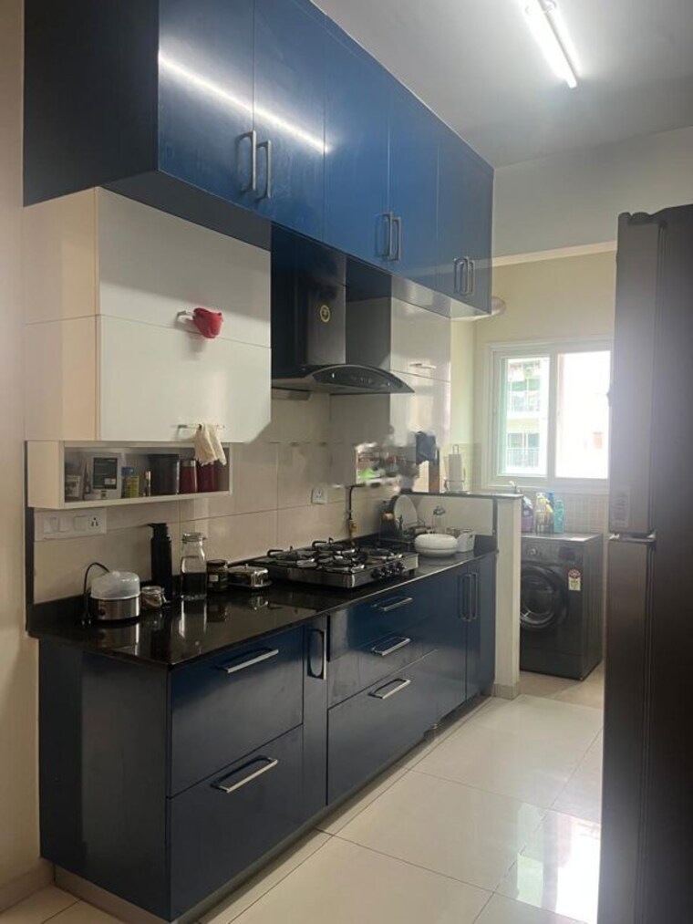 Kitchen, l-t-raintree-boulevard 3 Bedroom 1350 Sq.Ft. Apartment In Hebbal Bangalore 10070921