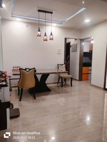 Living Room in 3 BHK Apartment at One Hiranandani Park, Ghodbunder Road – for Rent