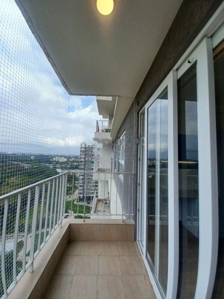 Balcony, godrej-aqua 3 Bedroom 1890 Sq.Ft. Apartment In International Airport Road Bangalore 10070934