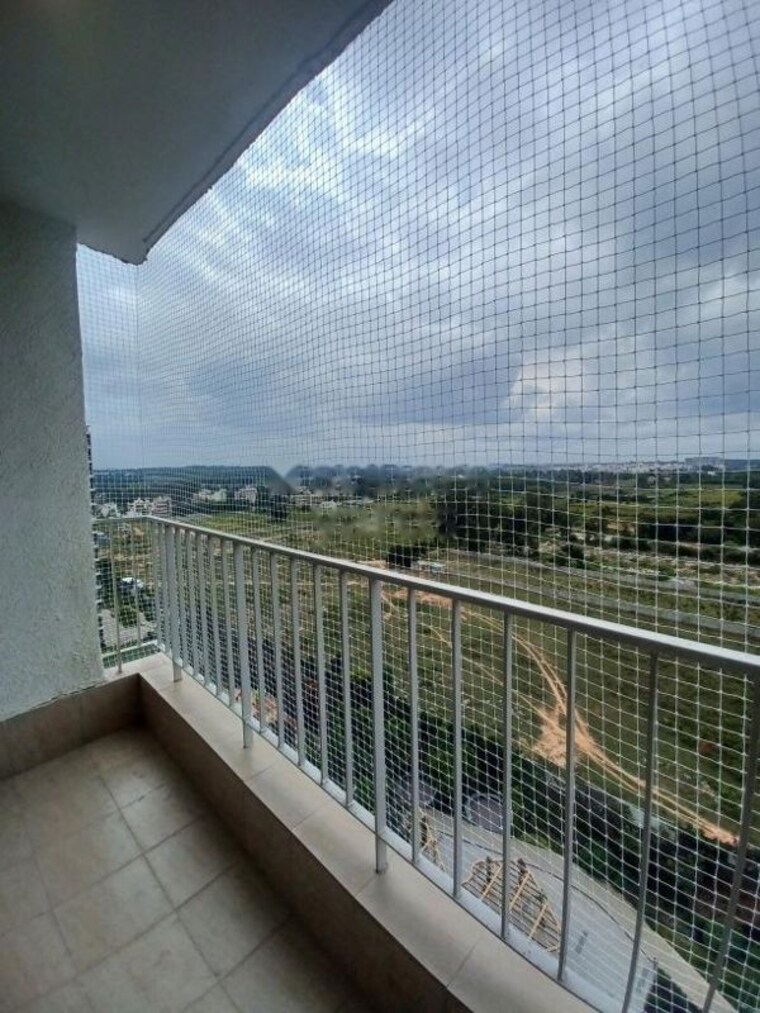 Balcony, godrej-aqua 3 Bedroom 1890 Sq.Ft. Apartment In International Airport Road Bangalore 10070934