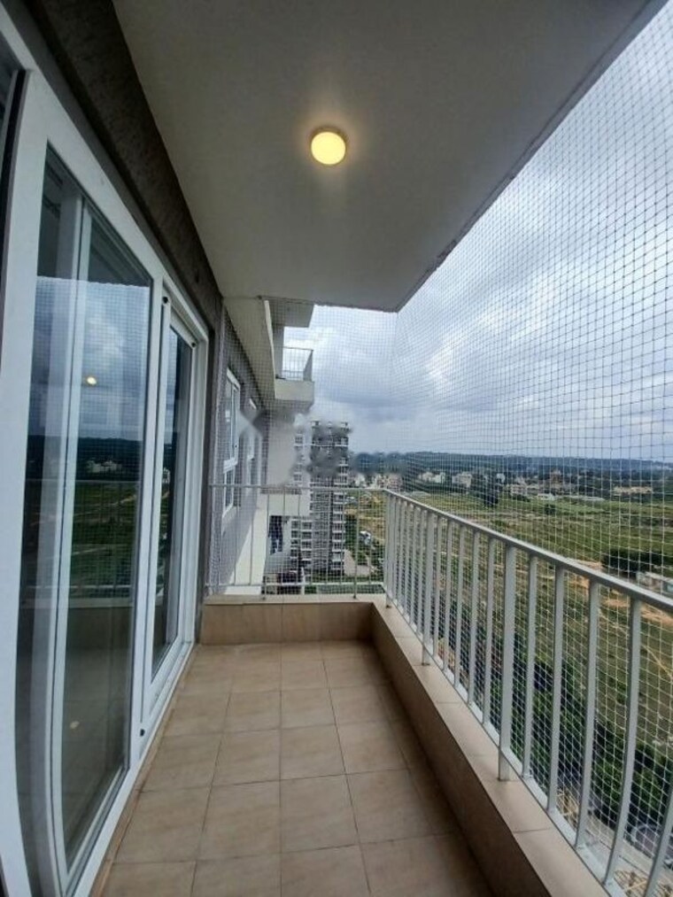 Balcony, godrej-aqua 3 Bedroom 1890 Sq.Ft. Apartment In International Airport Road Bangalore 10070934