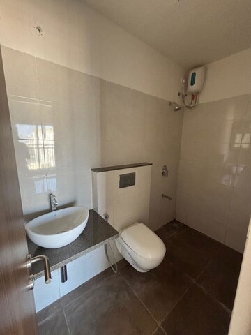 Bathroom in 2 BHK Apartment at Shapoorji Pallonji BKC 28, Bandra East – for Rent