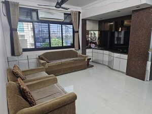 Living Room in 3 BHK Penthouse at Valley Towers Annex, Manpada – for Sale