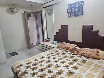Bedroom in 3 BHK Penthouse at Valley Towers Annex, Manpada – for Sale