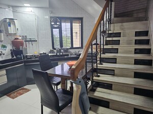 Staircase in 3 BHK Penthouse at Valley Towers Annex, Manpada – for Sale