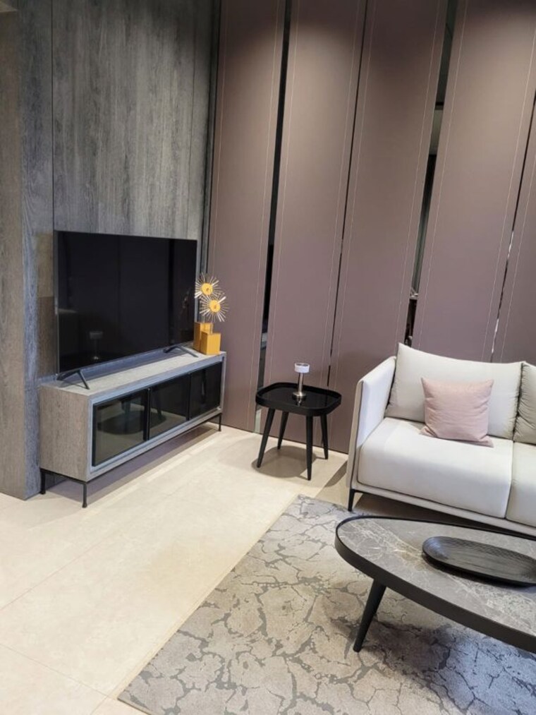 Living Room, sankla-east-world 2 Bedroom 761 Sq.Ft. Apartment In Shewalwadi Pune 10070938