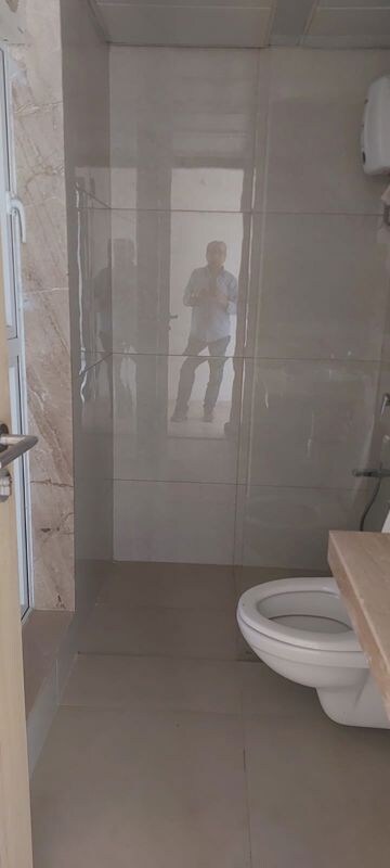 Bathroom in 2 BHK Apartment at L & T Emerald Isle Tower 15, Powai – for Rent