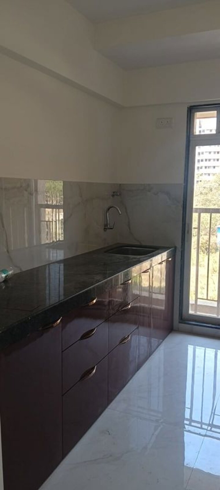 Kitchen, jvm-pearl 1 Bedroom 358 Sq.Ft. Apartment In Kavesar Thane 10071037