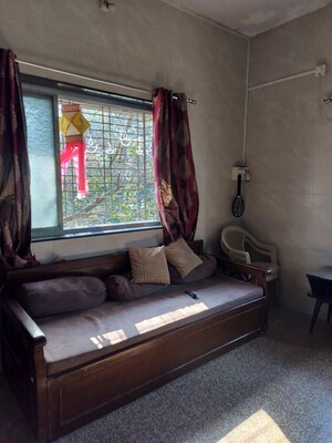 Living Room in 2 BHK Apartment at Babulnath Apartment, Lower Parel – for Rent