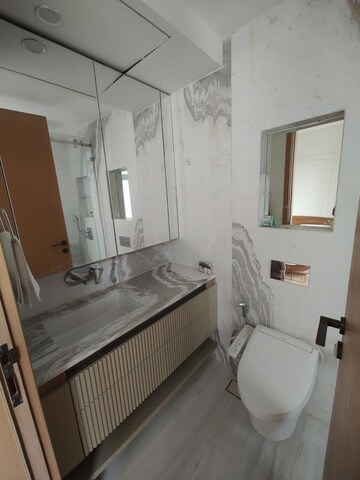 Bathroom in 3 BHK Apartment at Vipul World Floors, Sector 48 – for Rent