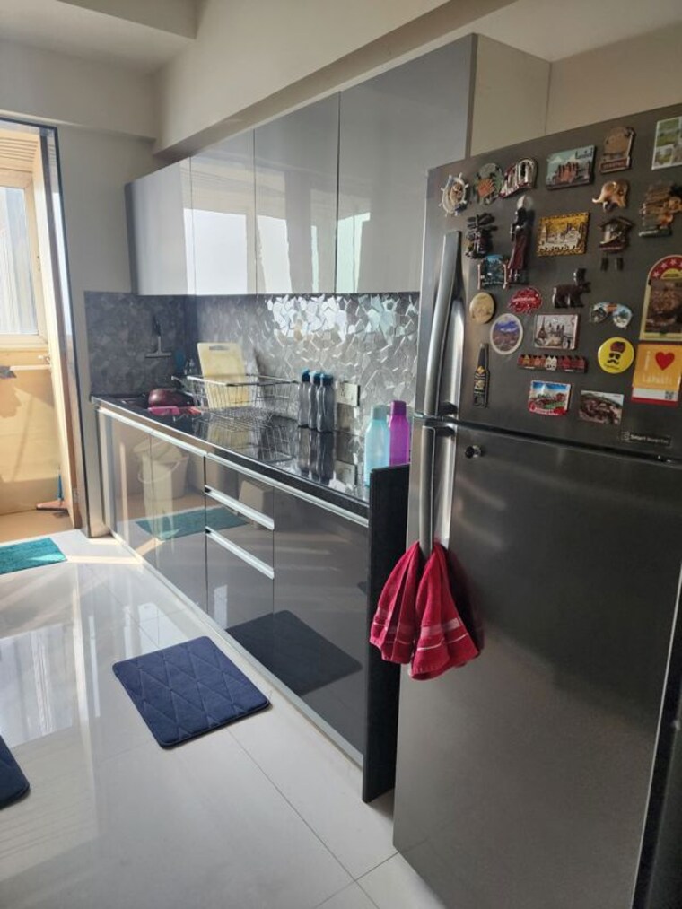 Kitchen, ajmera-aeon 2 Bedroom 991 Sq.Ft. Apartment In Bhakti Park Mumbai 10071051