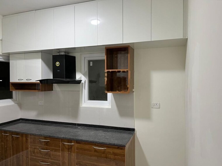 Kitchen, godrej-aqua 3 Bedroom 1800 Sq.Ft. Apartment In International Airport Road Bangalore 10071154