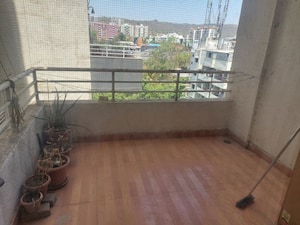 Balcony in 2 BHK Apartment at 7 Anshul, Bavdhan – for Rent