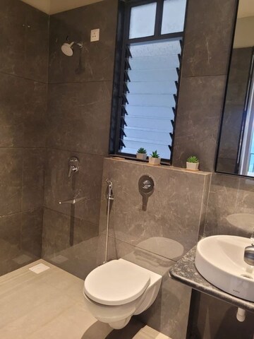 Bathroom in 3 BHK Apartment at Sankla East World, Shewalwadi – for Sale