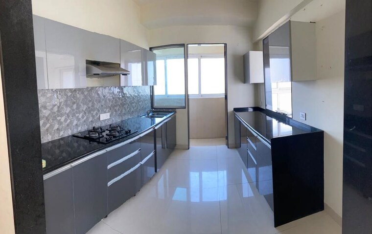 Kitchen, ajmera-aeon 3 Bedroom 1440 Sq.Ft. Apartment In Bhakti Park Mumbai 10071232