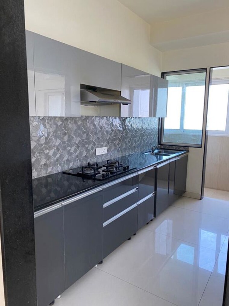 Kitchen, ajmera-aeon 3 Bedroom 1440 Sq.Ft. Apartment In Bhakti Park Mumbai 10071232
