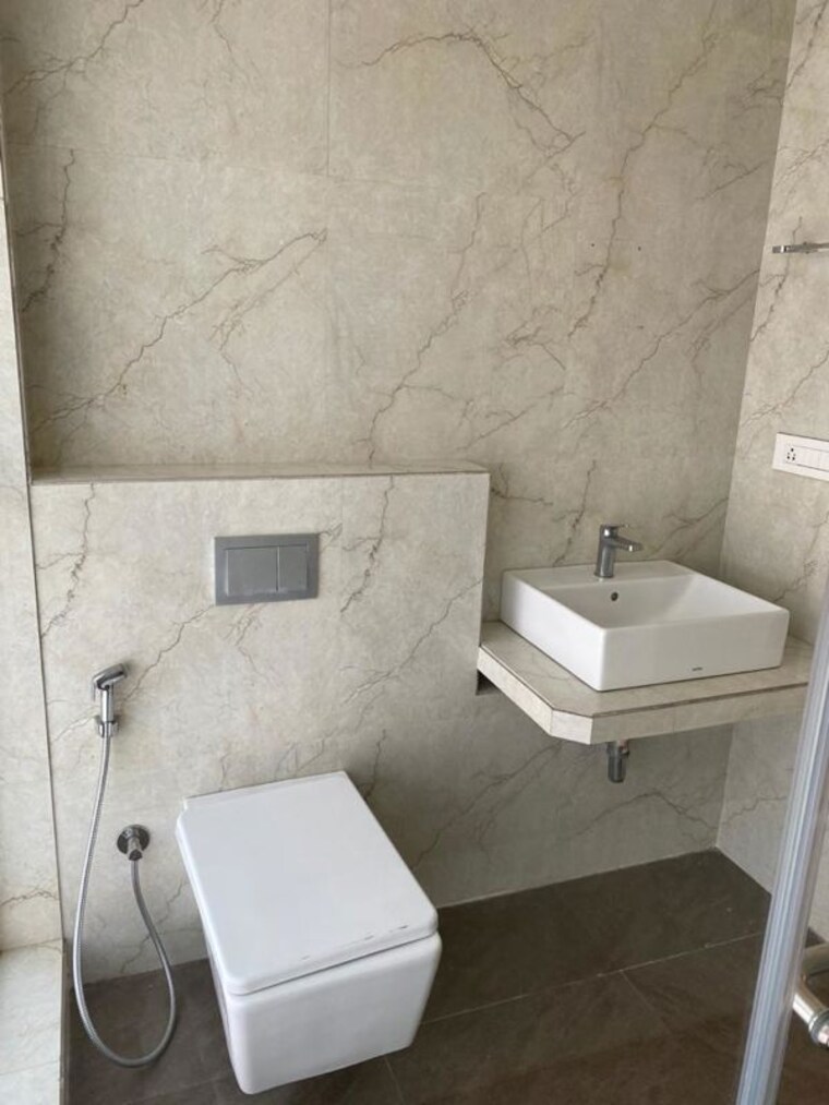 Bathroom, ajmera-aeon 3 Bedroom 1440 Sq.Ft. Apartment In Bhakti Park Mumbai 10071232