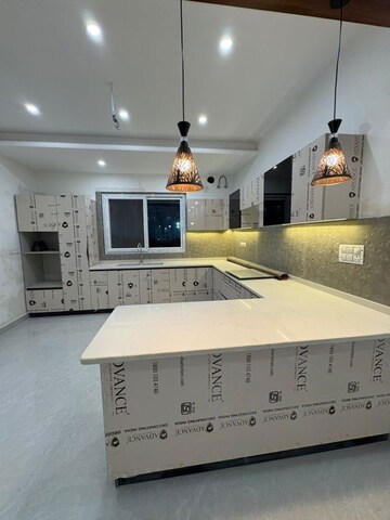 Kitchen in 3 BHK Builder Floor at BPTP District, Sector 81 – for Rent