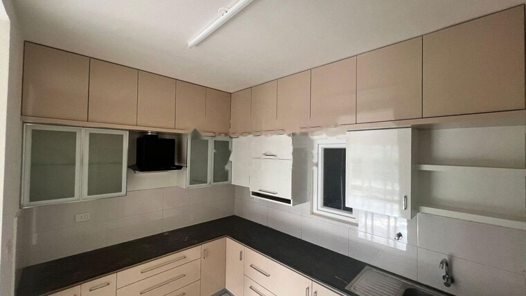 Kitchen, godrej-aqua 3 Bedroom 1475 Sq.Ft. Apartment In International Airport Road Bangalore 10071354