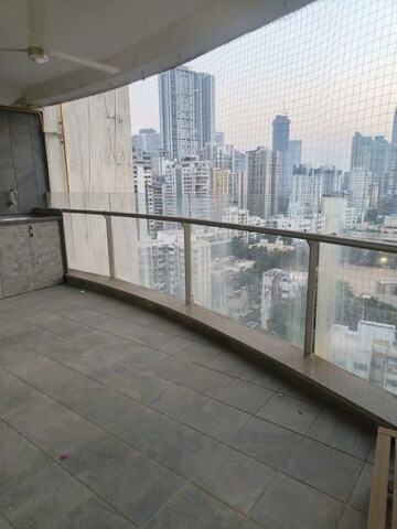 Balcony in 3 BHK Apartment at Prabhadevi – for Rent