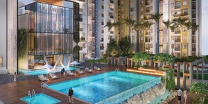 Swimming Pool in 3 BHK Apartment at Puravankara Purva Zenium, Hosahalli – for Sale