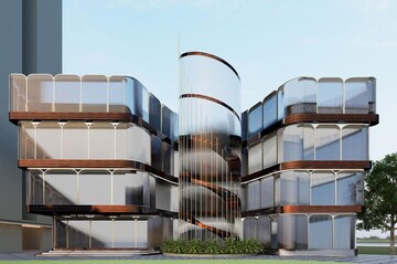 3 BHK Apartment – Exterior View View at Thanekar BKC Paramount, Katrap - for Sale