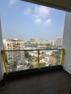 Balcony in 3 BHK Apartment at Amits Bloomfield, Ambegaon Budruk – for Rent