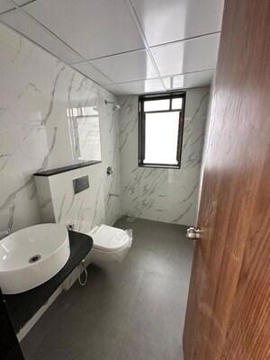Bathroom in 3 BHK Apartment at Amits Bloomfield, Ambegaon Budruk – for Rent