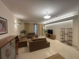 Living Room in 3 BHK Builder Floor at Defence Colony – for Rent