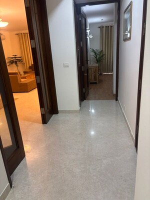 Building Lobby in 3 BHK Builder Floor at Defence Colony – for Rent
