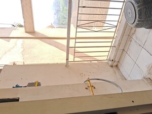 Balcony in 3 BHK Apartment at Mittal Rajnagar Residency, Raj Nagar Extension – for Rent