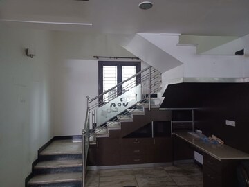 Staircase in 4 BHK Apartment at Silpa Brindavan, Kukatpally – for Rent
