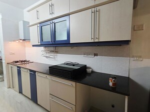 Kitchen in 3 BHK Apartment at India Golden Enclave Apartments, Old Airport Road – for Rent