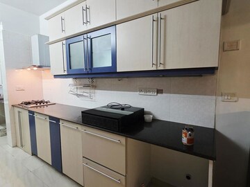 Kitchen in 3 BHK Apartment at India Golden Enclave Apartments, Old Airport Road – for Rent