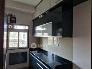 Kitchen in 2 BHK Apartment at Lodha Amara Tower 6 and 22, Kolshet Road – for Rent