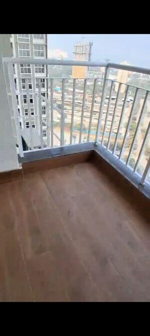 Balcony in 2 BHK Apartment at Lodha Amara Tower 6 and 22, Kolshet Road – for Rent